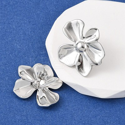 304 Stainless Steel Stud Earrings EJEW-I323-01P-01-1