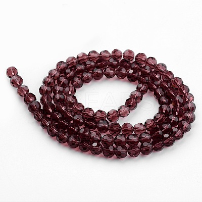 Transparent Glass Bead Strands LS-GLAA-G013-4mm-59-1