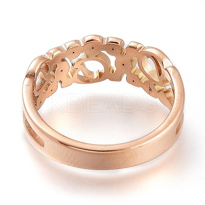 304 Stainless Steel Finger Rings RJEW-F110-04RG-1