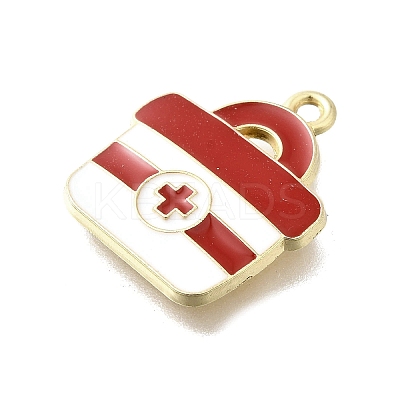 Medical Theme Alloy Enamel Pendants LS-FIND-G090-02B-03-1