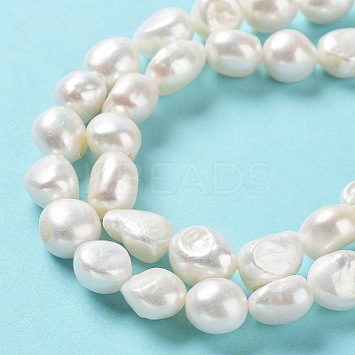 Natural Cultured Freshwater Pearl Beads Strands PEAR-Z002-06-1