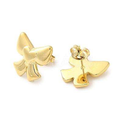 304 Stainless Steel Stud Earrings for Women EJEW-G364-07G-1