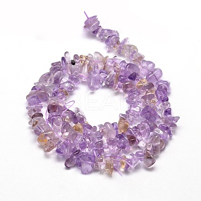 Natural Ametrine Chip Beads Strands G-E271-95-1