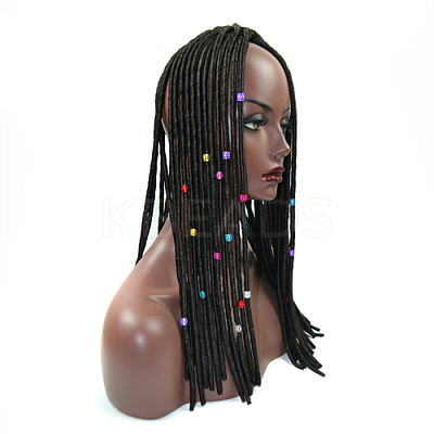 Electrophoresis Iron Twisted Hair Coil Dreadlock Beads IFIN-S696-111-1