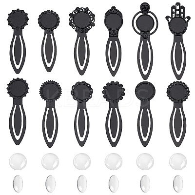 DIY Blank Dome Bookmark Making Kit DIY-NB0007-86-1