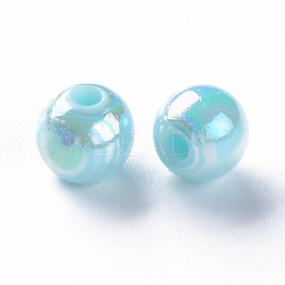 Opaque Acrylic Beads MACR-S370-D8mm-A07-1