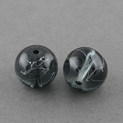 Drawbench Transparent Glass Beads Strands X-GLAD-Q012-8mm-14-1