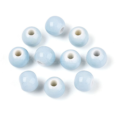 Handmade Porcelain Beads PORC-T133-11A-18-1