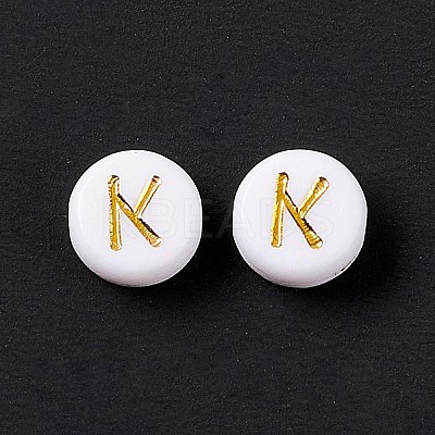 Plating Acrylic Beads PACR-R242-01-M-1