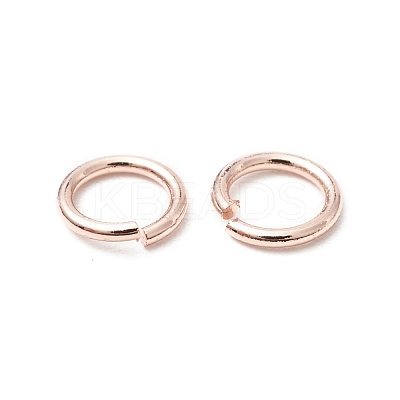 Brass Jump Rings KK-WH0060-01C-RG-1