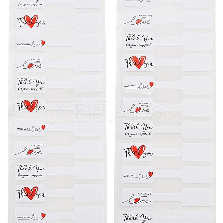Writable Thank You Paper Hang Tags DJ-AJEW-Z030-04-1