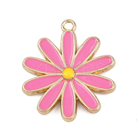 Alloy Enamel Pendants ENAM-H002-02G-05-1