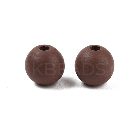 Wood European Beads WOOD-M014-01M-1
