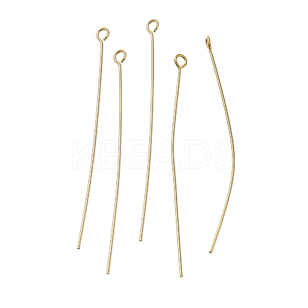 Brass Eye Pins KK-H502-02I-G-1
