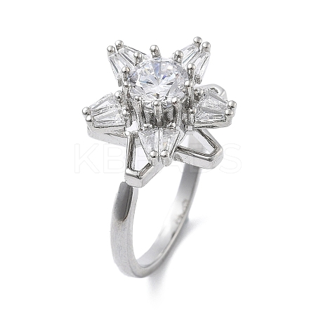 Star Rotatable Cuff Rings for Women LS-RJEW-S402-10G-1