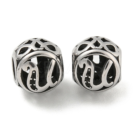 304 Stainless Steel Beads Rhinestone Settings STAS-O002-01U-AS-1