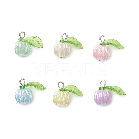 Halloween Acrylic Pendants PALLOY-JF04602-1