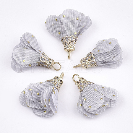 Iron Pendants FIND-T033-05O-1
