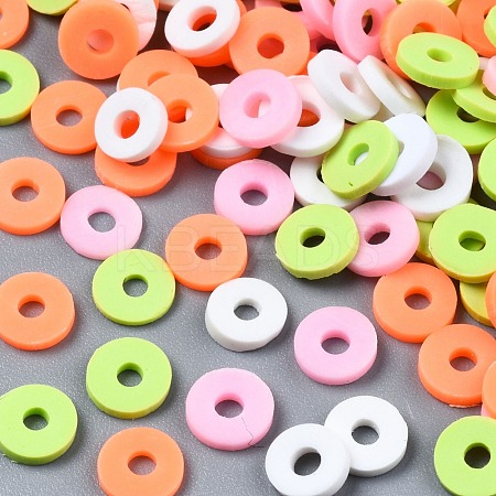 Handmade Polymer Clay Beads CLAY-T019-02B-51-1