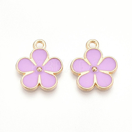 Alloy Enamel Pendants ENAM-N055-033C-01-NR-1