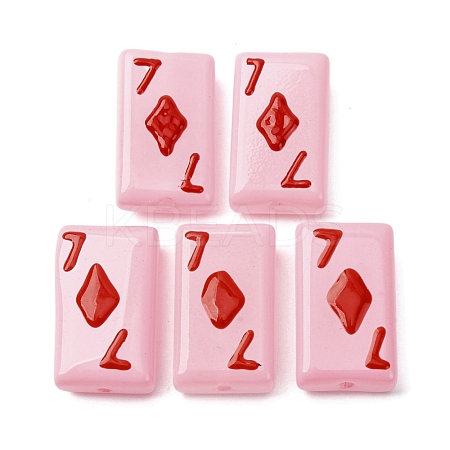Baking Paint Glass Enamel Beads LAMP-Q045-07F-1
