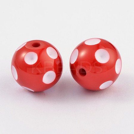 Chunky Bubblegum Acrylic Beads SACR-S146-20mm-11-1