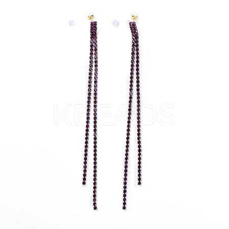 Tassel Earrings EJEW-JE03874-01-1