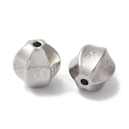 Tarnish Resistant 304 Stainless Steel Beads STAS-I305-130P-1