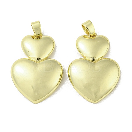 Rack Plating Brass Pendants FIND-Z024-07G-1