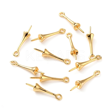 Brass Cup Peg Bails LS-KK-WH0047-17-1