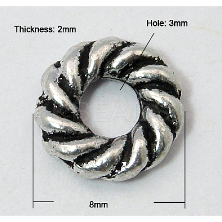 Tibetan Style Spacer Beads LS-X-K0913042-1