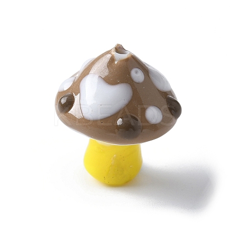Handmade Lampwork Bumpy Beads LAMP-Q007-01A-1