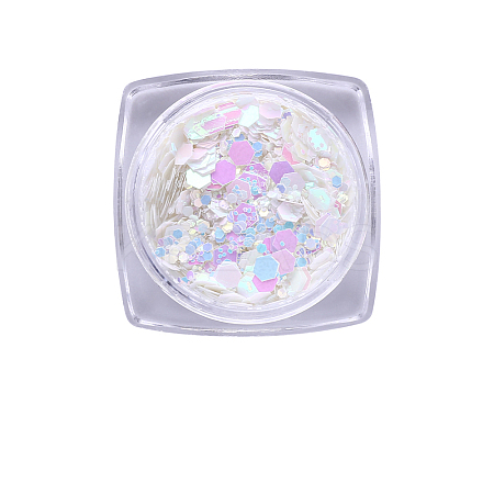 Hexagon Shining Nail Art Decoration Accessories MRMJ-T063-546A-1