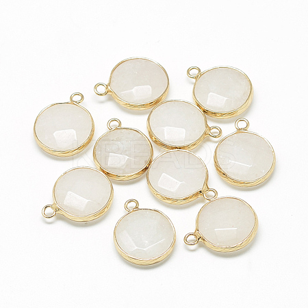 Natural White Jade Pendants G-Q964-13G-1