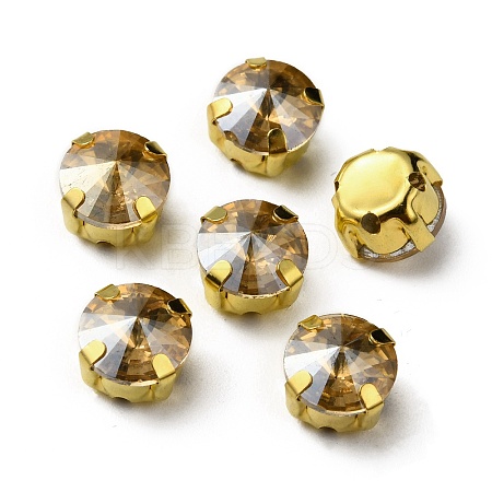 Sew on Rhinestone DIY-WH0033-66G-01-1