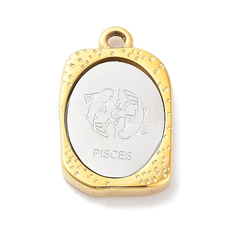 304 Stainless Steel Pendants STAS-F303-A12-1