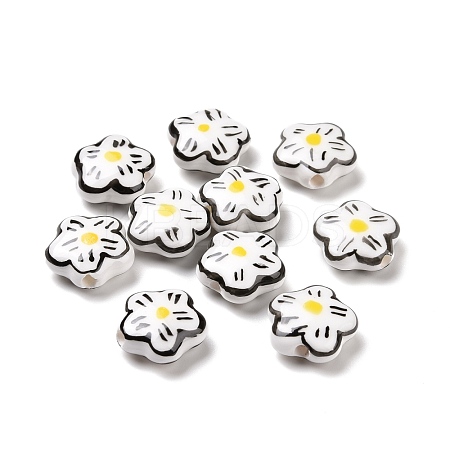 Handmade Porcelain Beads PORC-D022-01C-1