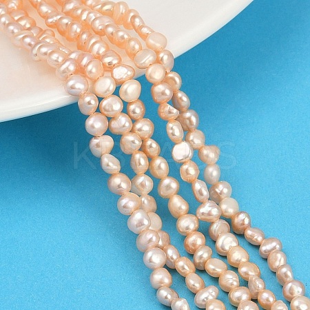 Natural Cultured Freshwater Pearl Beads Strands PEAR-P064-19B-11C-1