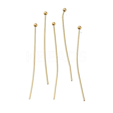 Brass Ball Head Pins KK-H502-03E-G-1