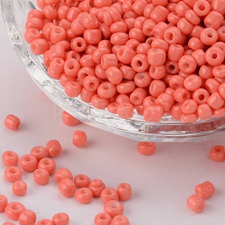 Baking Paint Glass Seed Beads SEED-US0003-4mm-K16-1