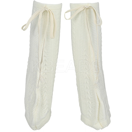 Acrylic Fibers Socks for Women AJEW-WH20060-48B-1