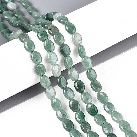 Natural Green Aventurine Beads Strands G-T142-25-1