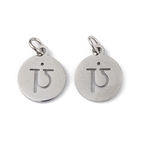 Non-Tarnish 304 Stainless Steel Charms LS-STAS-Q201-T452P-1