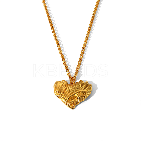 304 Stainless Steel Pendant Necklaces for Women JD6479-2-1