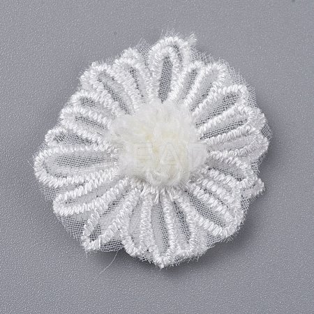 Lace Embroidery Costume Accessories DIY-E016-05-1