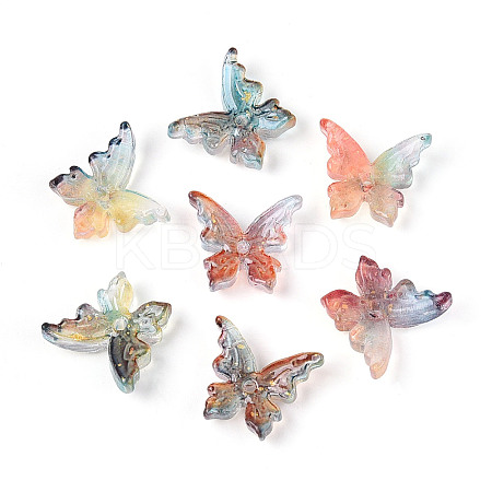 Baking Paint Glass Beads X-DGLA-T004-04L-1