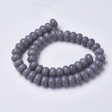 Glass Beads Strands GLAA-D079-8mm-22-1