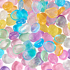 100Pcs Luminous Transparent Resin Cabochons RESI-TAC0011-79-4