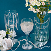 Plastic Pearl Bead Cup Chains CH-WH0013-01A-S-4