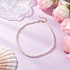 Natural Cultured Freshwater Pearl Two Sides Polished Beaded Necklaces for Women NJEW-JN05334-01-1